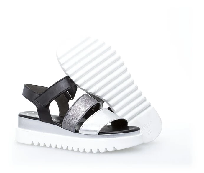 Gabor Sandaler Dame Gray | NO0002309