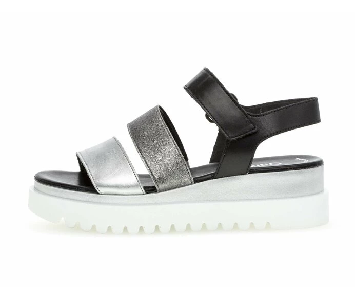 Gabor Sandaler Dame Gray | NO0002309