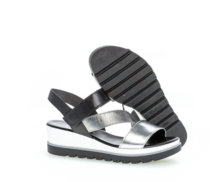 Gabor Sandaler Dame Gray | NO0002456