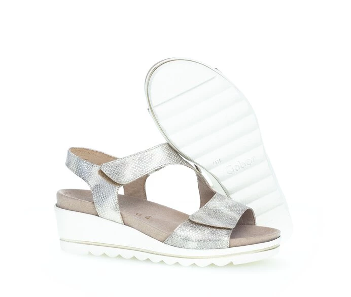 Gabor Sandaler Dame Gray | NO0002505