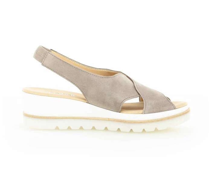 Gabor Sandaler Dame Gray | NO0002533