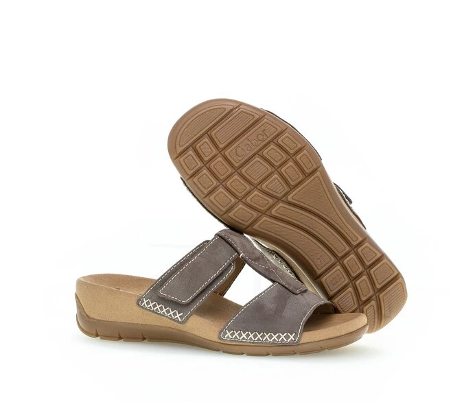 Gabor Sandaler Dame Gray | NO0002578