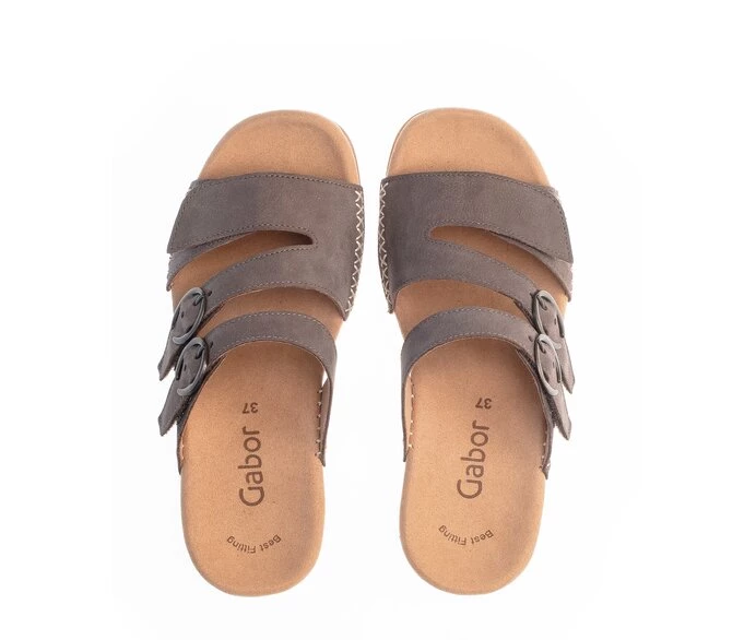 Gabor Sandaler Dame Gray | NO0002613