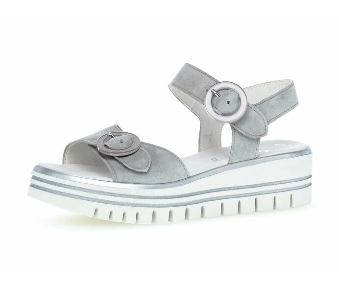 Gabor Sandaler Dame Gray | NO0002786