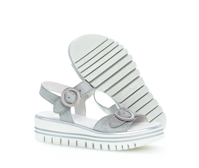 Gabor Sandaler Dame Gray | NO0002786