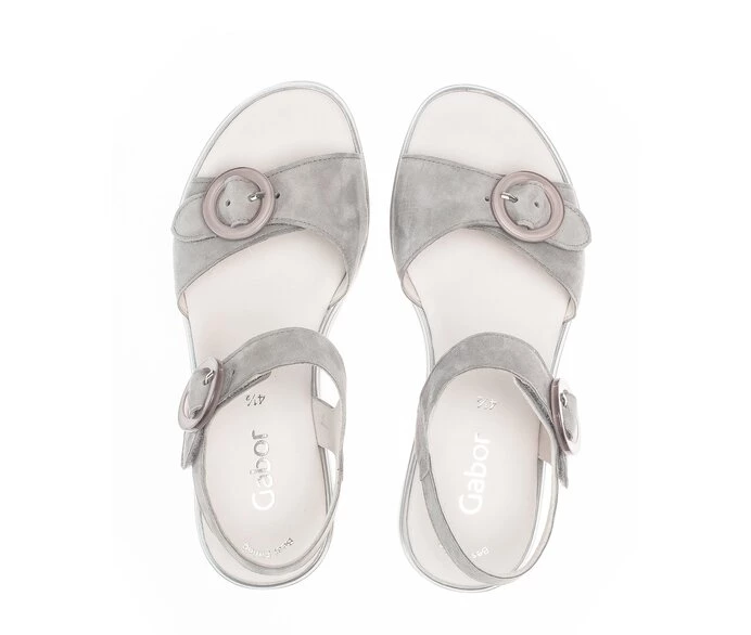 Gabor Sandaler Dame Gray | NO0002786