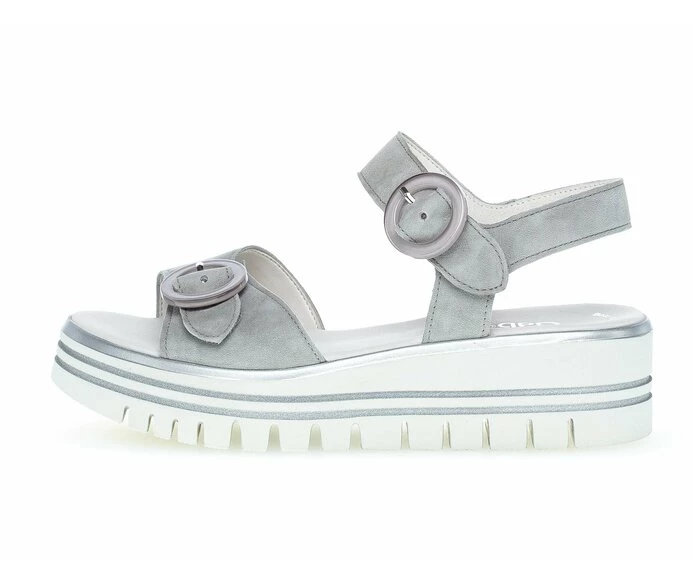 Gabor Sandaler Dame Gray | NO0002786