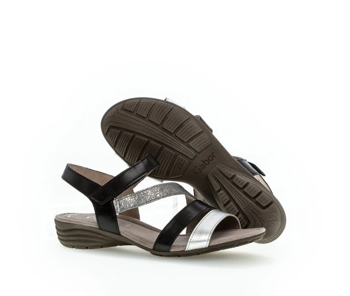 Gabor Sandaler Dame Gray | NO0002897