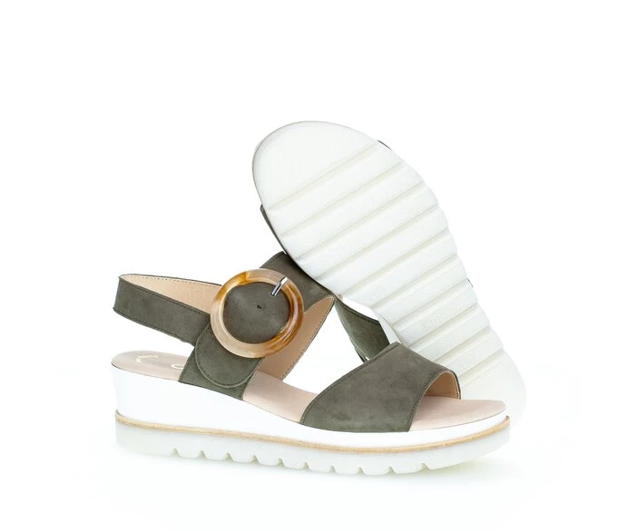 Gabor Sandaler Dame Grønn | NO0002302