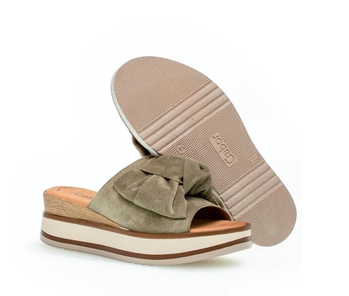 Gabor Sandaler Dame Grønn | NO0002883