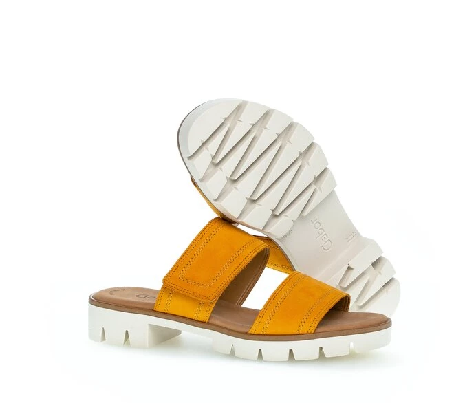 Gabor Sandaler Dame Gul | NO0002207