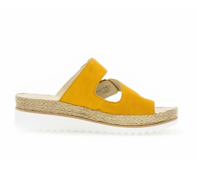 Gabor Sandaler Dame Gul | NO0002382