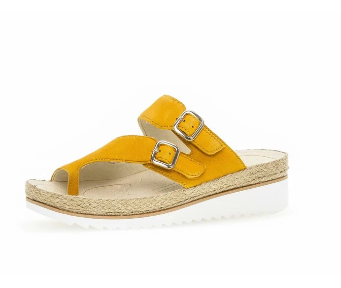 Gabor Sandaler Dame Gul | NO0002382