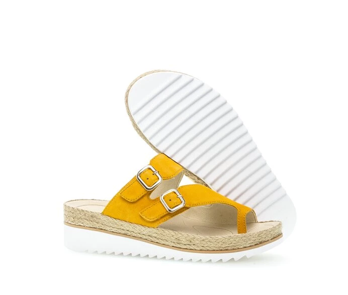 Gabor Sandaler Dame Gul | NO0002382