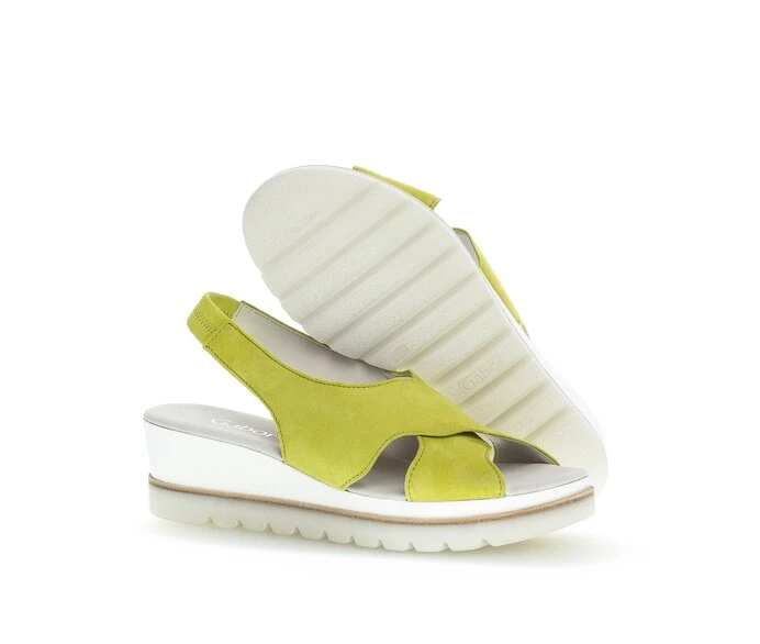 Gabor Sandaler Dame Gul | NO0002386