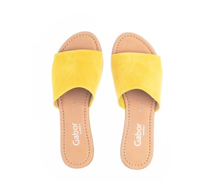 Gabor Sandaler Dame Gul | NO0002435