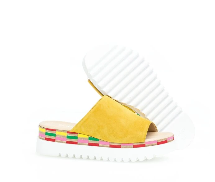 Gabor Sandaler Dame Gul | NO0002455