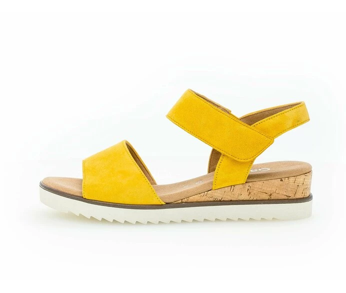 Gabor Sandaler Dame Gul | NO0002481