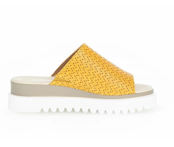 Gabor Sandaler Dame Gul | NO0002562