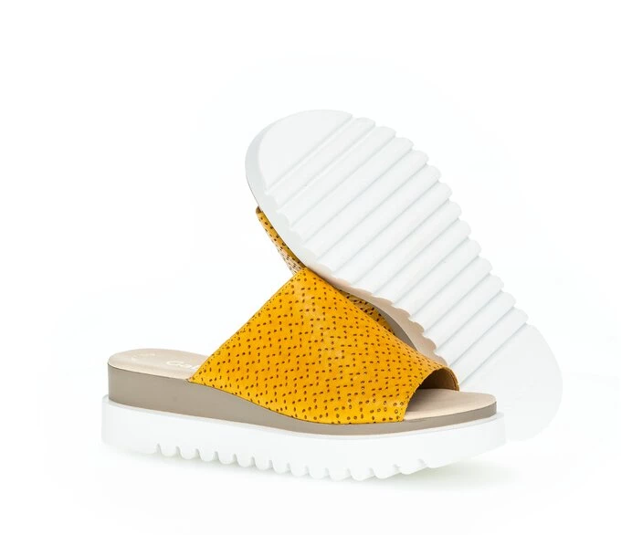 Gabor Sandaler Dame Gul | NO0002562