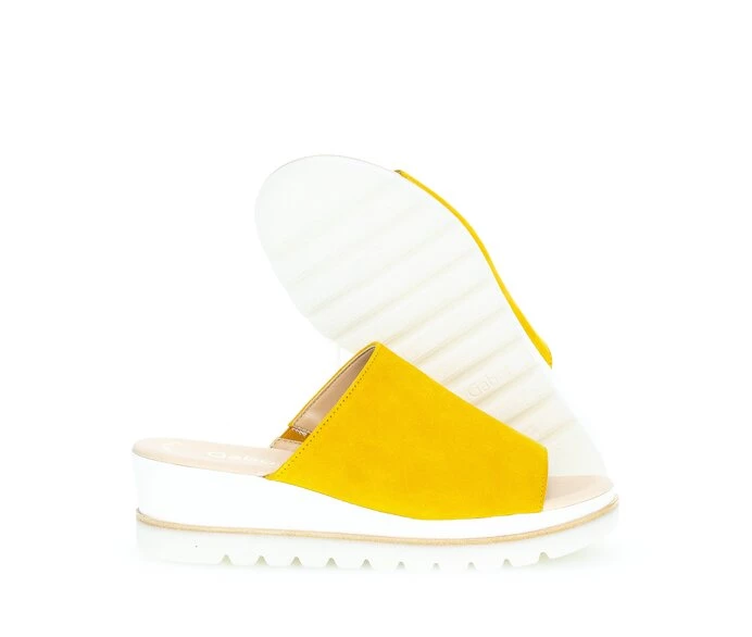 Gabor Sandaler Dame Gul | NO0002615