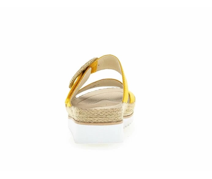 Gabor Sandaler Dame Gul | NO0002634