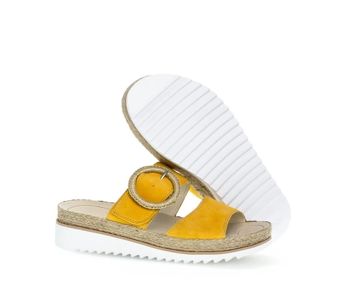 Gabor Sandaler Dame Gul | NO0002634