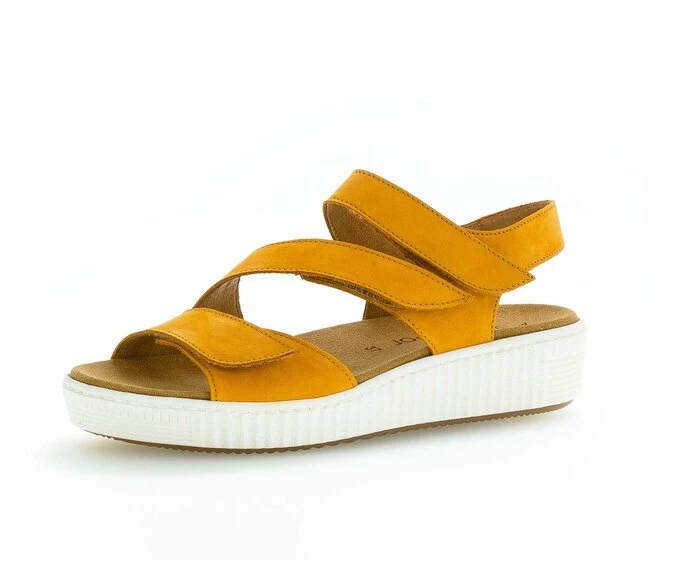 Gabor Sandaler Dame Gul | NO0002643