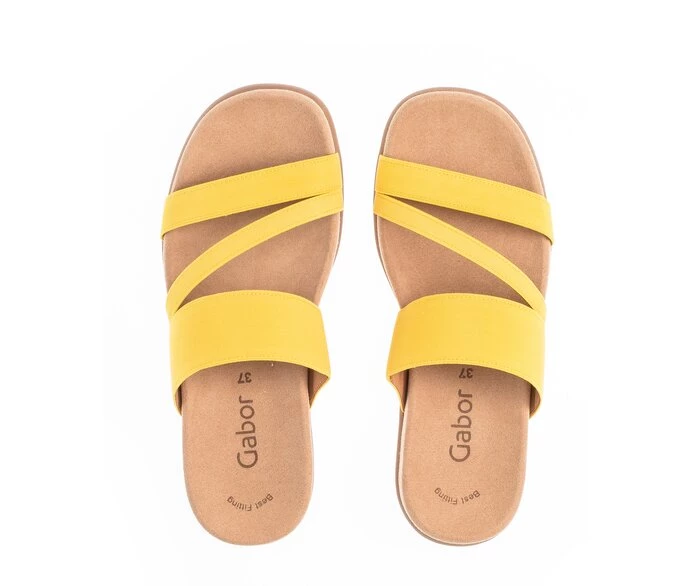 Gabor Sandaler Dame Gul | NO0002644