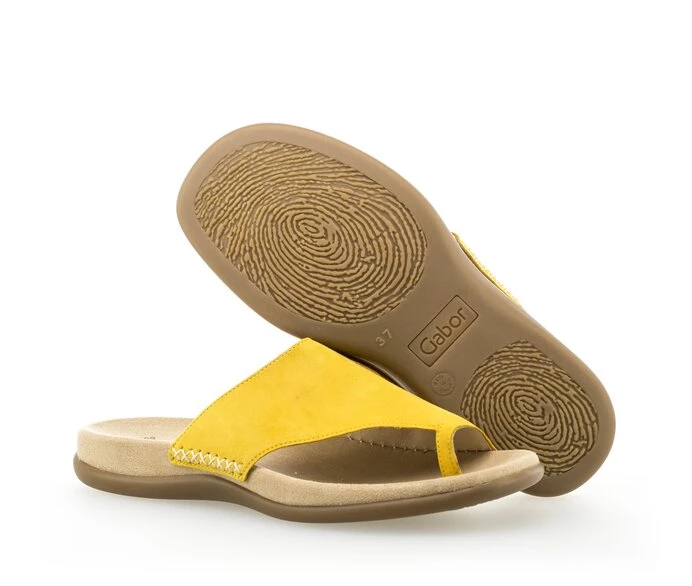 Gabor Sandaler Dame Gul | NO0002773