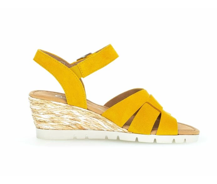 Gabor Sandaler Dame Gul | NO0002789