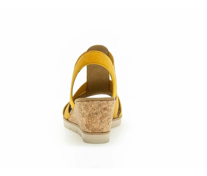 Gabor Sandaler Dame Gul | NO0002792