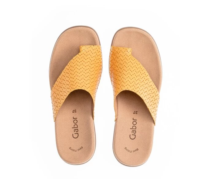 Gabor Sandaler Dame Gul | NO0002800