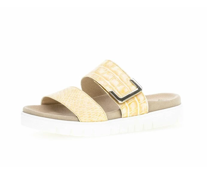 Gabor Sandaler Dame Gul | NO0002892