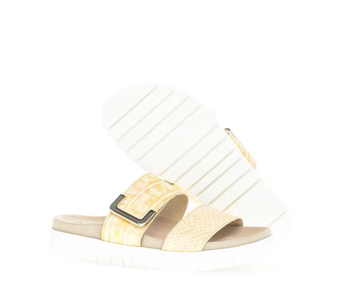 Gabor Sandaler Dame Gul | NO0002892