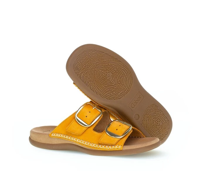 Gabor Sandaler Dame Gul | NO0002948