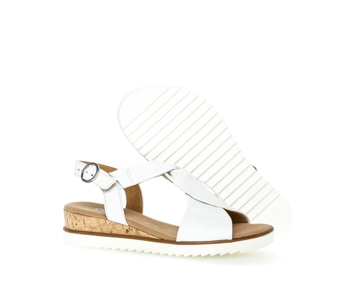 Gabor Sandaler Dame Hvite | NO0002229