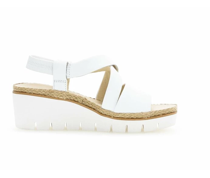 Gabor Sandaler Dame Hvite | NO0002384