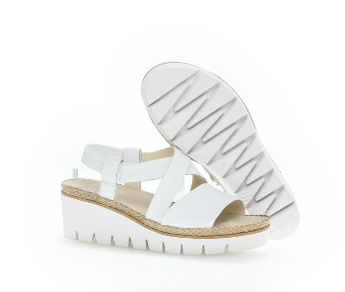 Gabor Sandaler Dame Hvite | NO0002384