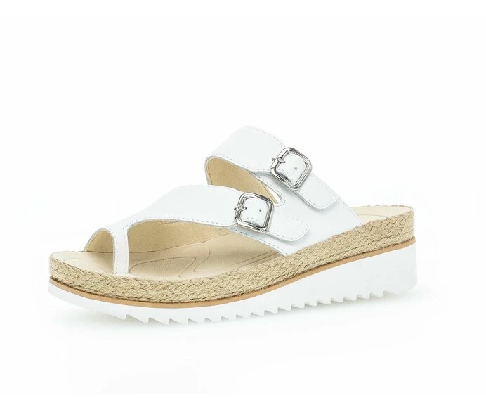 Gabor Sandaler Dame Hvite | NO0002463