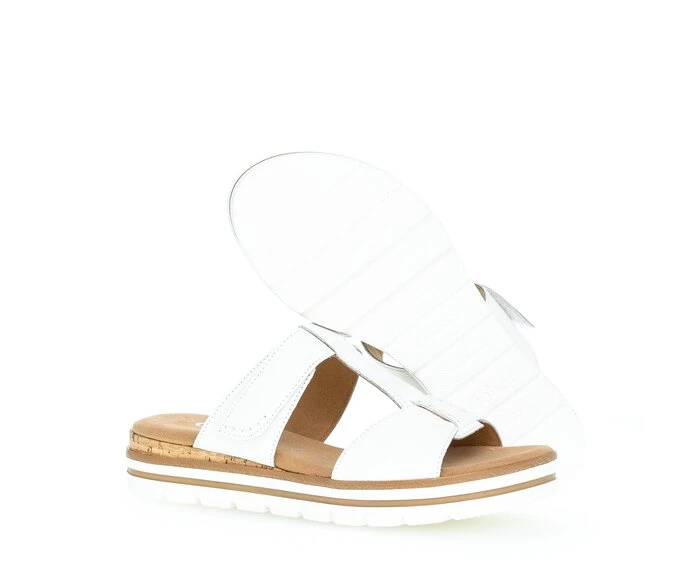 Gabor Sandaler Dame Hvite | NO0002606