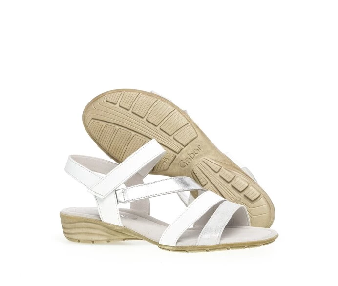 Gabor Sandaler Dame Hvite | NO0002764