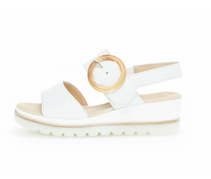 Gabor Sandaler Dame Hvite | NO0002775