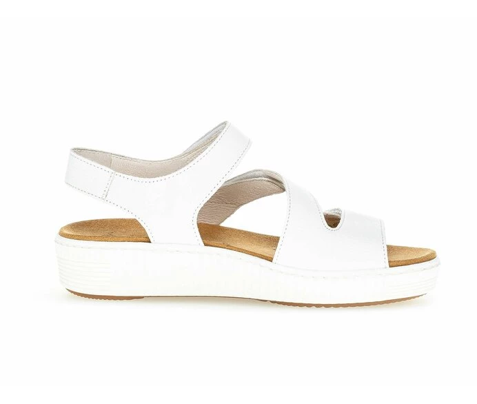 Gabor Sandaler Dame Hvite | NO0002778