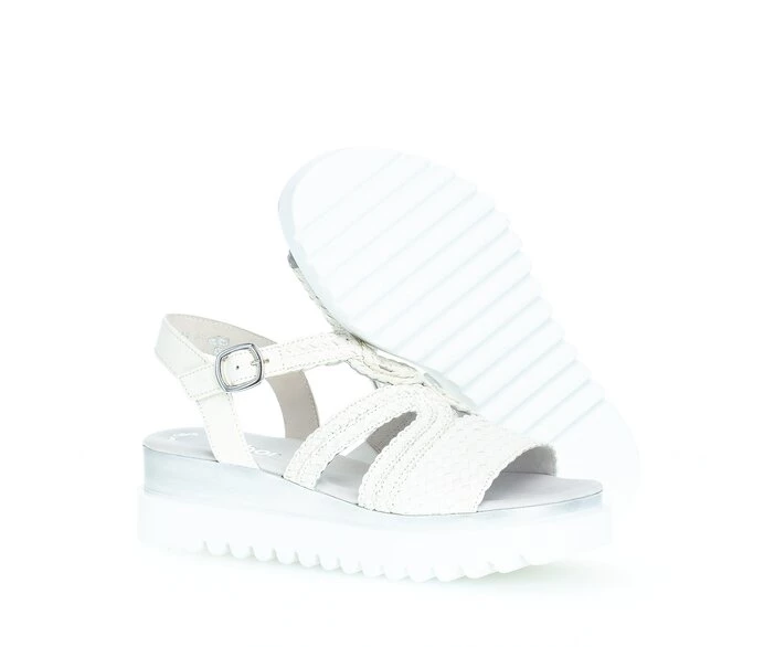 Gabor Sandaler Dame Hvite | NO0002829