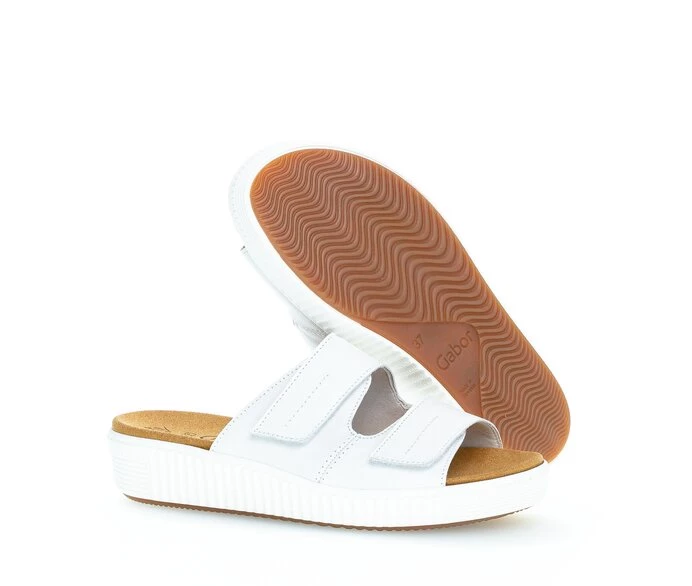 Gabor Sandaler Dame Hvite | NO0002839