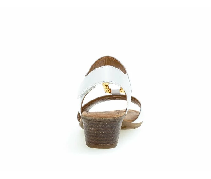 Gabor Sandaler Dame Hvite | NO0002884