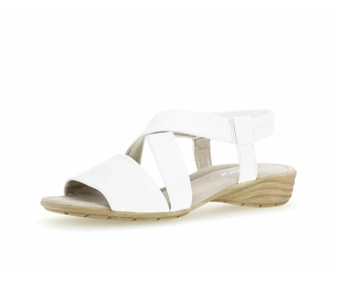 Gabor Sandaler Dame Hvite | NO0002947