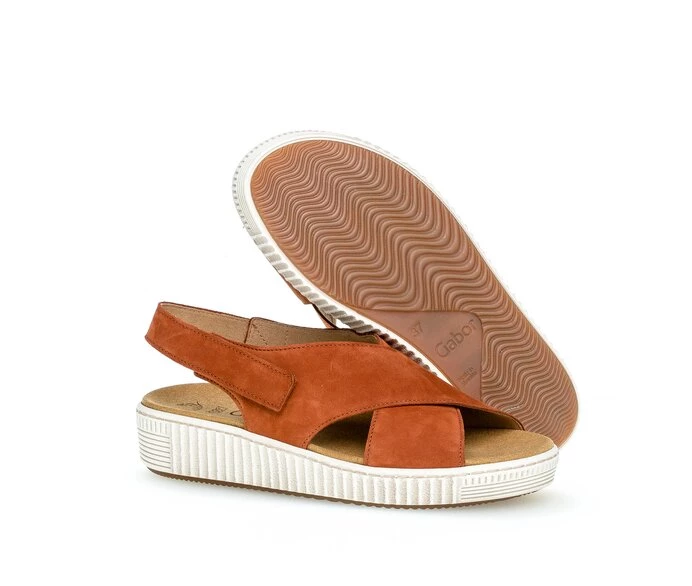 Gabor Sandaler Dame Oransje | NO0002249