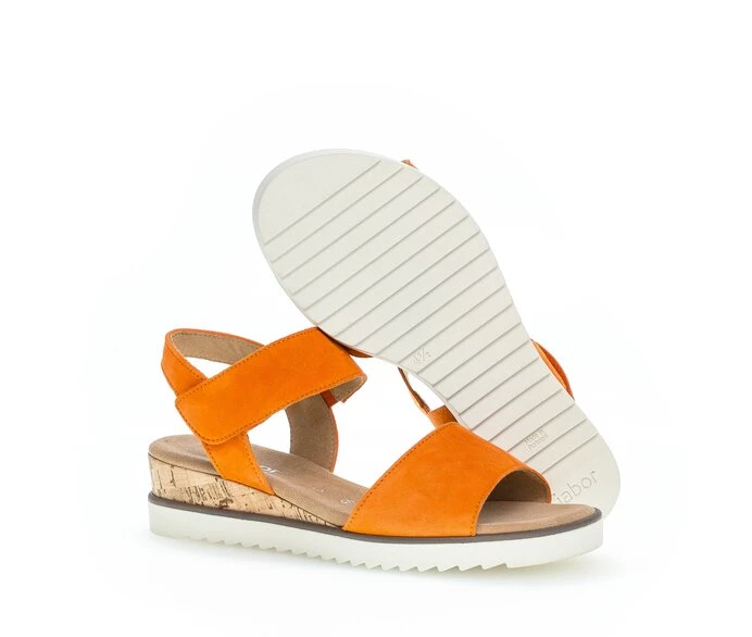 Gabor Sandaler Dame Oransje | NO0002458